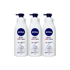 니베아 SOS케어 극건성 피부용 바디로션 400mL X 3개