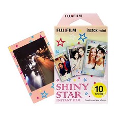 즉석카메라 후지필름 인스탁스 미니 11 8 9 필름 즉석 인화지 70 7s 50s 50i 90 25 공유 SP-1 2 카메라용 10 - 60 매, 11 10 Shiny Star, 1개