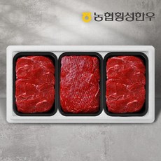 농협횡성한우 [횡성농협한우] 1등급 한우정육선물세트 1.5kg (장조림2팩+산적1팩), 1개