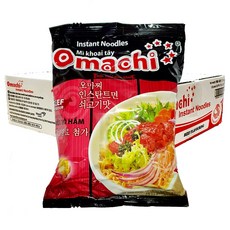베트남 오마치 라면 쇠고기맛 OMACHI MI XOT BO HAM, 18개