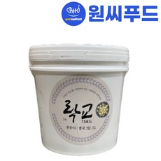 원씨푸드 코우 신슈 3S 말통 락교 15kg(7.5kgX2개), 7.5kg, 2개