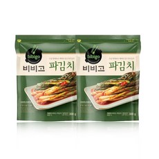 올따옴 CJ 냉장 비비고 파김치300g, 300g, 2개