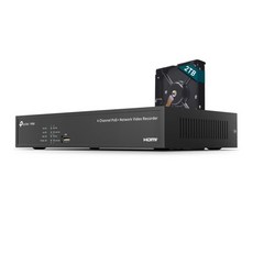 티피링크 4채널 NVR 녹화기 VIGI NVR1004H-4P-2TB PoE+/ 2TB HDD - 16채널nvr