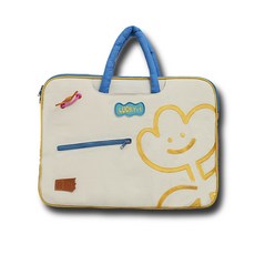 맥킨 노트북 파우치 플라워자수 맥북 아이패드 가방