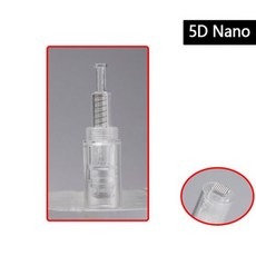 오토 MTS 니들 카트리지 10/50pcs Microneedling 펜 나사 36 핀 microneedle 전기 Microneedle 닥터 MESO 111948, 10개_5D 스퀘어 나노