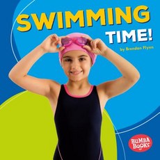 (영문도서) Swimming Time! Library Binding, Lerner Publications (Tm), English, 9781512414356