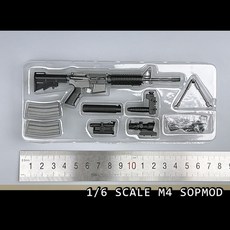 1/6 총 무기 모델 액세서리 발사 불가 12 인치 액션 피규어 육군 병사에 적합 M4 M16 XM177 M4A1