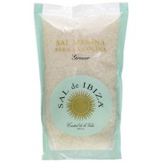 Sal de Ibiza GmbH Natural Coarse Sea Salt by No Additives 1000g, Sal de Ibiza GmbH Natural Coar