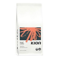 Kion Organic Decaf Coffee | Tested for Toxins | Roasted to Maximize Health and Taste | Medium Roast