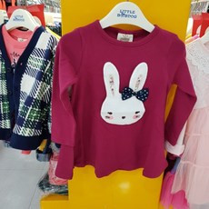 리틀밥독 베스트 토끼 원피스