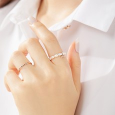 14k담수진주링반지