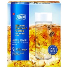 3點1刻 微米冷萃咖啡 附隨手瓶320ml, 2.5g 30包, 1盒