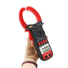 BM801A 디지털 클램프 미터 DC 전압 1000V AC 전류 클램프 미터 1000A 부저, 1개