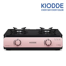 키오떼 컬러교체형 2구 가스레인지 LF201S 11종 택1, 2구 가스렌지 소프트핑크, LNG