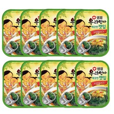 샘표반찬 우리엄마 깨끗한 깻잎 70g, 10개입