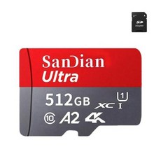 TF 카드 고속 1TB SD 메모리 카드 512GB 울트라 메모리 카드 256GB 128GB 64GB 클래스 10 A2 TF 플래시 카드 휴대폰 카메라 PC용, 5) 512GB, 1개