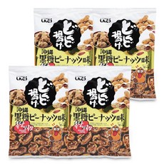 돈도아게 오키나와 흑당 땅콩맛 76g 쌀과자 x 4개