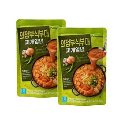 풀무원 의정부식부대찌개양념, 150g, 2개
