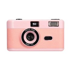 35mm 필름 카메라 레트로 카메라 필름 플래시 재사용 가능 생일 선물, 11) Random 색상 - Camera onlyno, 1개