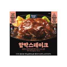 심플리쿡 함박스테이크 간편조리 150g, 6개