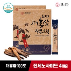천지양 고려홍삼진액스틱(100포) 2박스, 10ml