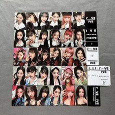 [국내배송] 아이브 포카 정규 1집 굿즈 ive 포토카드 팬콘 아이돌 굿즈 30장