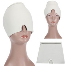 턱 관절 찜질 팩 패드 찜질기 냉찜질재사용 가능한 얼굴 아이스 팩 턱 젤 헤드 랩 치통 완화 지혜 치, 1개