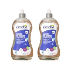 에코두 프랑스 식기세척기 린스(헹굼보조제) 500ml 2개( 뾰족캡 증정행사)
