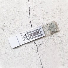 코베토 크랙게이지 AS-100 (10개) 균열폭진행측정기