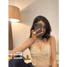 조절가능 레이스 여성 모피 이너웨어 기계 조심 섹시 런닝