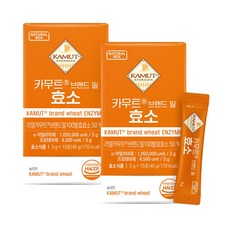 내추럴박스 카무트 브랜드밀 효소 3g x 15포 2개, 45g