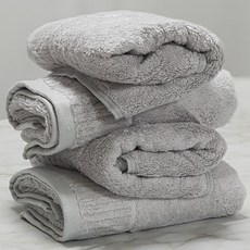 고리수건자수심플