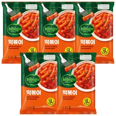 제일제당 비비고 떡볶이 360g 쫄깃함, 5개