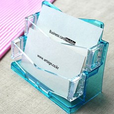 대리운전 부동산 매장 비치용 명함 받침대 꽂이 4단 케이스 쿠폰함 명함함 쿠폰 거치대 스탠드 메모 곽 홀더 카페 사무용품, 색상, 검정, 1개