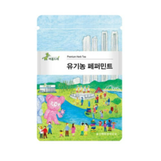 아름드레 유기농 페퍼민트 삼각티백, 1.1g, 25개입, 3개