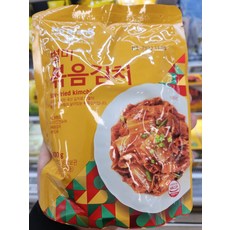 노브랜드 별미 볶음김치 400G 아이스박스+아이스팩, 1개