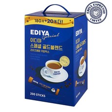 이디야 스페셜 골드블렌드 커피믹스 200T+추가증정 20T/믹스커피