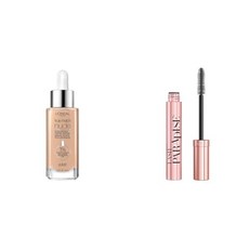 LOreal Paris True Match 누드 히알루론산 틴트 세럼 파운데이션 amp 볼륨 메이크업 래쉬 파라다이스 마스카라 풍성한, 1개