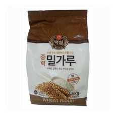 밀가루 중력 백설2.5KG, 1개, 2.5kg