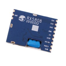 STK5.8G 무선 오디오 및 비디오 RX5808 7CH 수신기 모듈