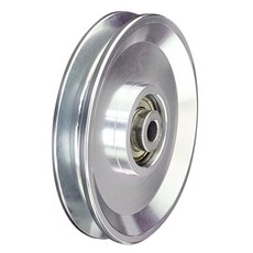 Royalways 합금 도르래 U 그루브 홈 피트니스 도르래 케이블 기계 DIY 110mm, 1개