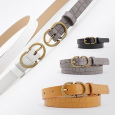 디자이너 여성 벨트 블랙 은빛 가죽 허리 벨트 스퀘어 골드 버클 스톤 라인 벨트 숙녀 여성 Cinturones 파라 Mujer|여성용 벨트|