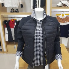 루이까스텔 여성 소매 배색 볼패딩점퍼 MLFJP303BR