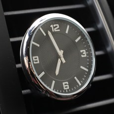 레모토 차량용 시계 카츠클락 벤츠 팰리세이드 제네시스 자동차시계 아날로그, 노블 엣지 블랙, 1개