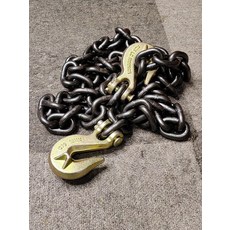리프팅 더블 그래플 크레인 후크 쇠사슬 갈고리 인양 체인 견인 안전하중 3-5톤, 3톤 더블 그래플 4m, 1개
