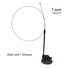 고양이 새 깃털 재미있는 빨판 스틱 실내 놀이 추적 운동, 1개, 6.Steel wire-Chassis
