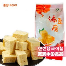 [천천중국식품] 뚱떠우푸 냉동 두부 중국수입 냉동두부조각 400G, 1개