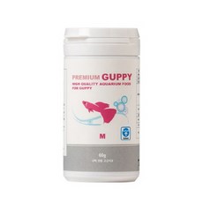 프리미엄 구피 전용사료 30g/60g 유동성 조립방식, 60g, 1개