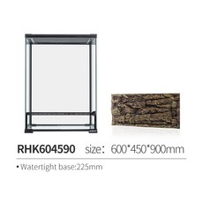 렙티주 60x45x90 테라리움장 파충류 사육장, 1개