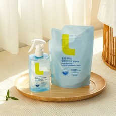 뿌리는 얼룩제거제 앤 세탁세제 리필, 280ml, 1개